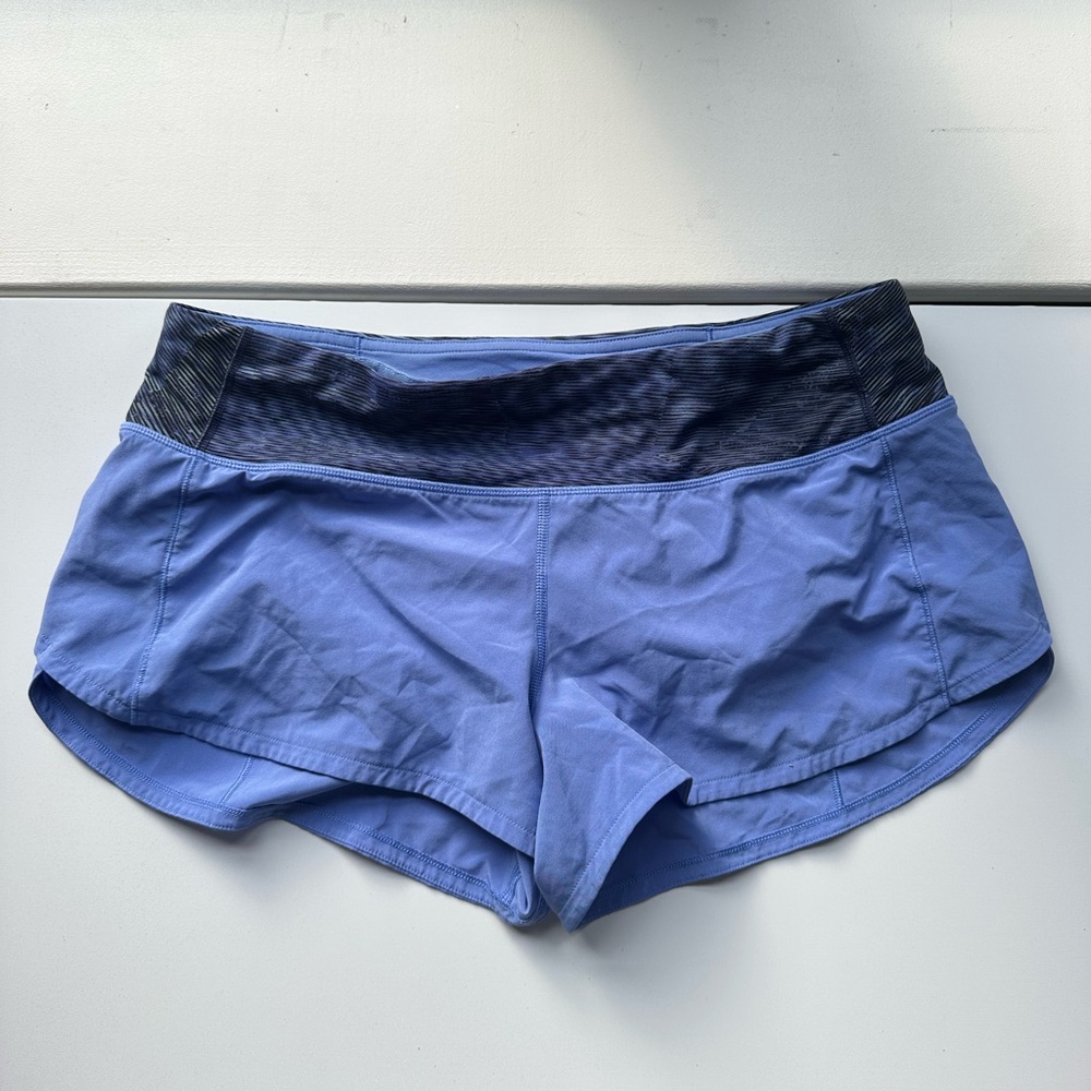 Exclusive Lululemon Speed Up Shorts 2.5” Size 6